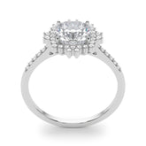 Engagement Ring Cushion Center - TN85276